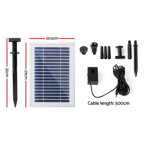 Gardeon Solar Powered Fountain 4.6FT, Energy-Efficient, Easy Set-Up, Zero Cost - SuperSaverAU - view 2