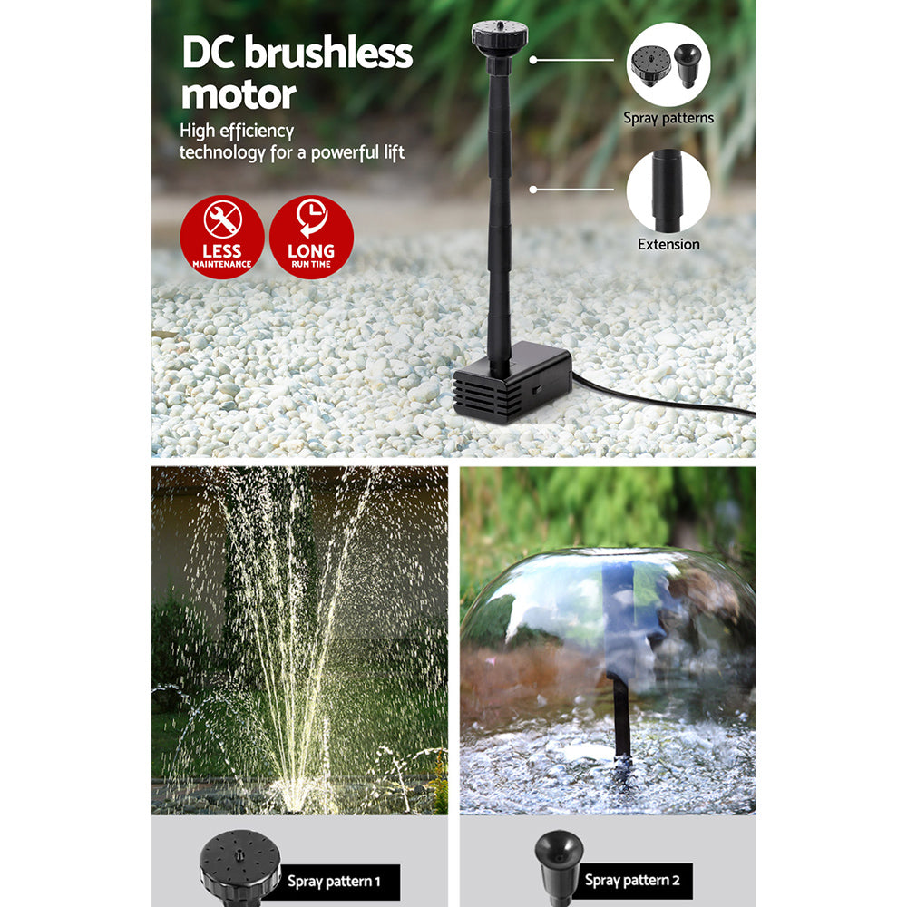 Gardeon Solar Powered Fountain 4.6FT, Energy-Efficient, Easy Set-Up, Zero Cost - SuperSaverAU - view 5