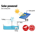 Gardeon Solar Powered Fountain 4.6FT, Energy-Efficient, Easy Set-Up, Zero Cost - SuperSaverAU - view 6