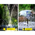 Gardeon Solar Fountain Pump with Filter 4.6FT, 500L/H, IP68 Waterproof - SuperSaverAU - view 5