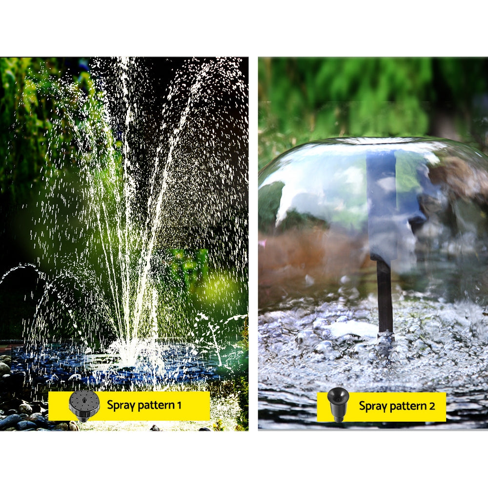 Gardeon Solar Fountain Pump 800L/H with Submersible Filter & 5m Cable - SuperSaverAU - view 5