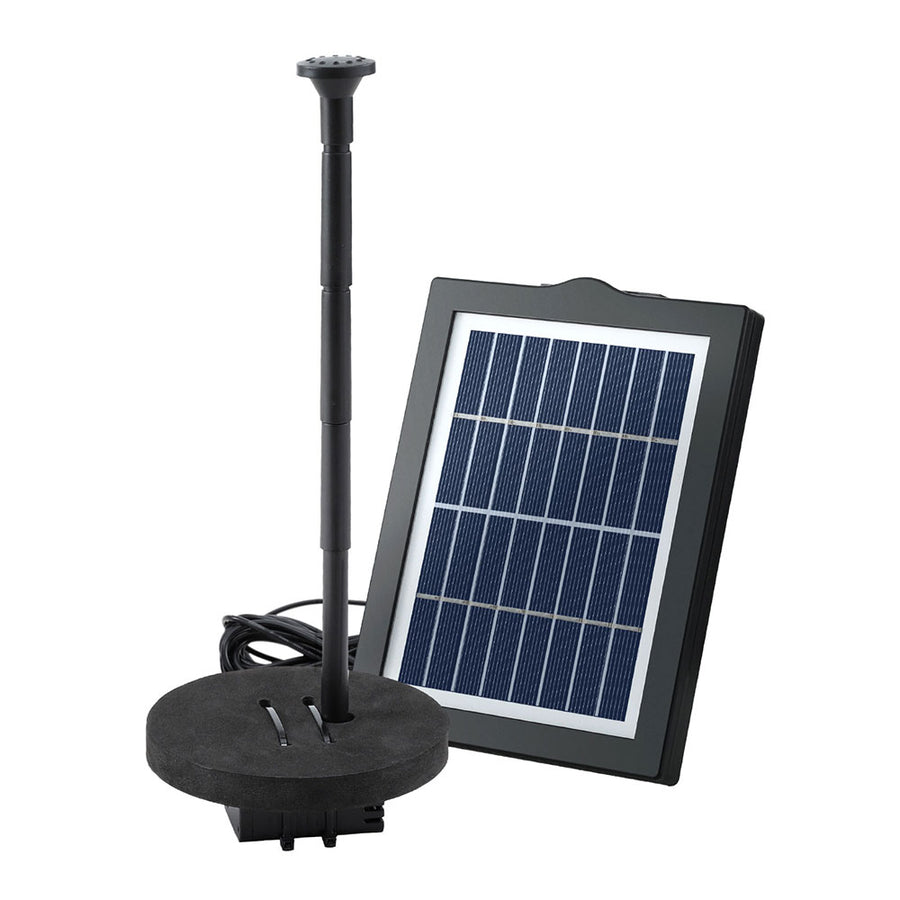 Gardeon Solar Outdoor Fountain Pump 190L/H with 4 Nozzle Options, IP68 - SuperSaverAU - view 1