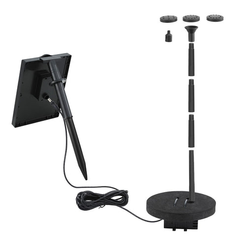 Gardeon Solar Outdoor Fountain Pump 190L/H with 4 Nozzle Options, IP68 - SuperSaverAU - view 2