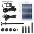 Gardeon Solar Outdoor Fountain Pump 250L/H with LED Lights, 4 Nozzles, 4.4FT - SuperSaverAU - view 2
