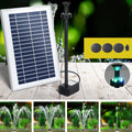 Gardeon Solar Outdoor Fountain Pump 250L/H with LED Lights, 4 Nozzles, 4.4FT - SuperSaverAU - view 6