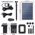 Gardeon Solar Outdoor Fountain Pump 5.2FT with LED Lights, 270L/H, Remote Control - SuperSaverAU - view 1