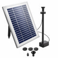 Gardeon Solar Powered Fountain 4.3FT with Battery Kit & LED Lights - SuperSaverAU - view 1