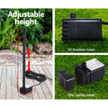 Gardeon Solar Outdoor Fountain Pump 2.6FT, 160L/H, Adjustable Height, 4 Nozzles - SuperSaverAU - view 3
