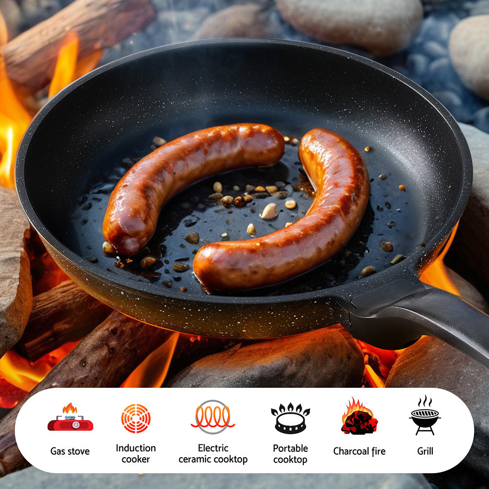 5-Star Chef Cast Aluminium Non-Stick Frying Pan – 30cm