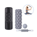 Everfit 3-in-1 Foam Roller Set with Massage Stick - Grey