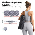 Everfit 3-in-1 Foam Roller Set with Massage Stick - Grey