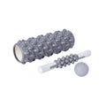 Everfit 3-in-1 Foam Roller Set with Massage Stick - Grey