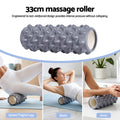 Everfit 3-in-1 Foam Roller Set with Massage Stick - Grey
