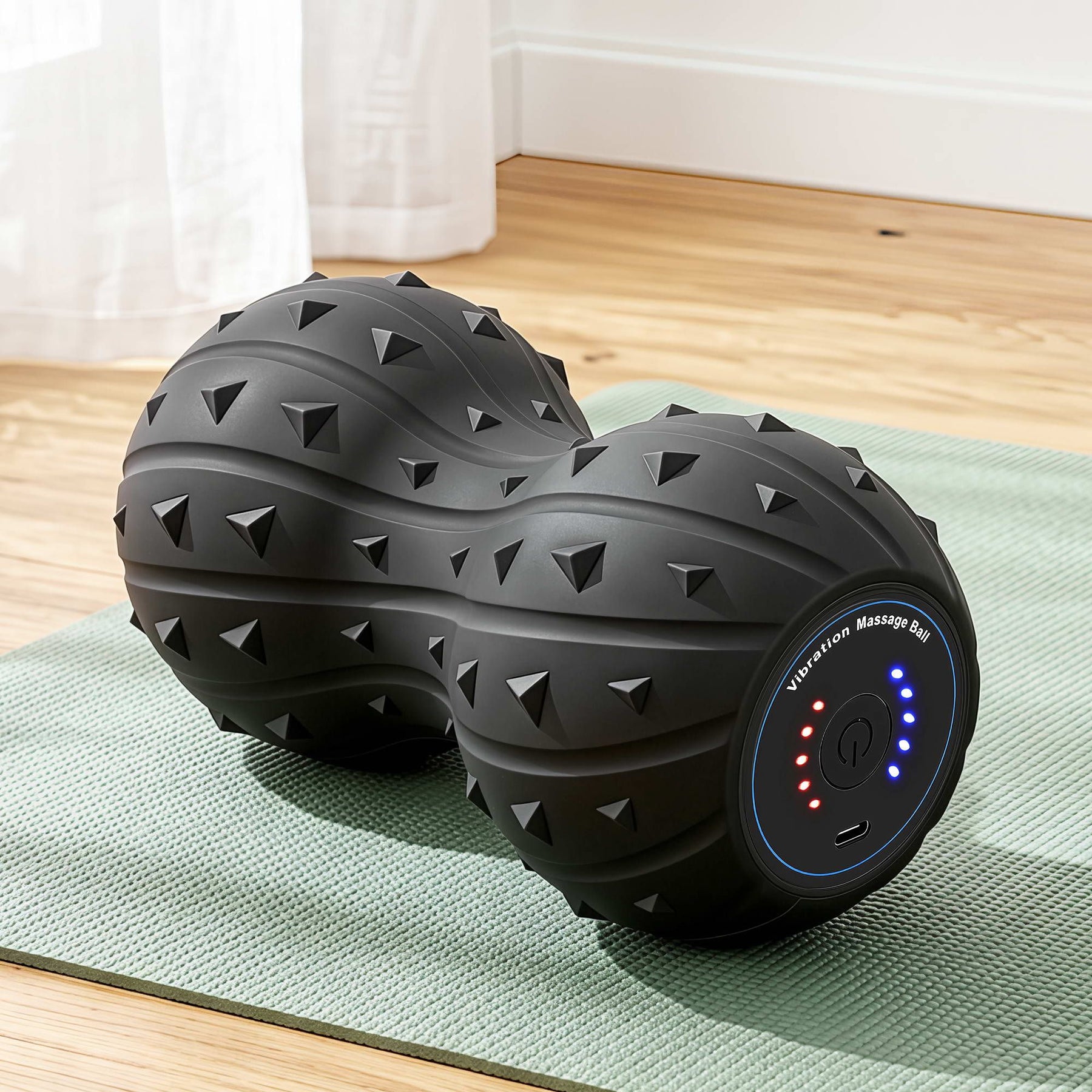 Everfit Electric Vibrating Peanut Massage Ball with 5 Levels