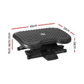Artiss Adjustable Foot Rest Stool for Office Comfort Black - SuperSaverAU - view 2