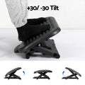 Artiss Adjustable Foot Rest Stool for Office Comfort Black - SuperSaverAU - view 5