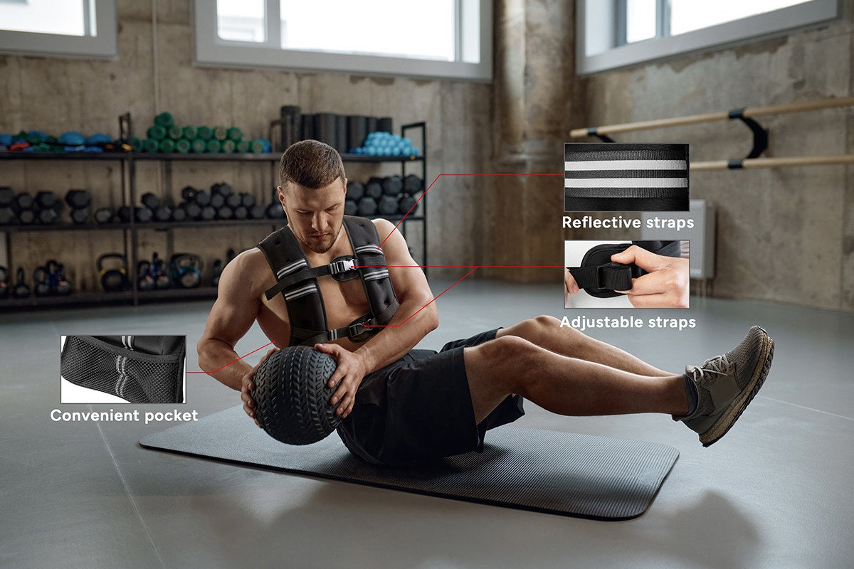 Fortis 10kg Weighted Vest - SuperSaverAU - view 6