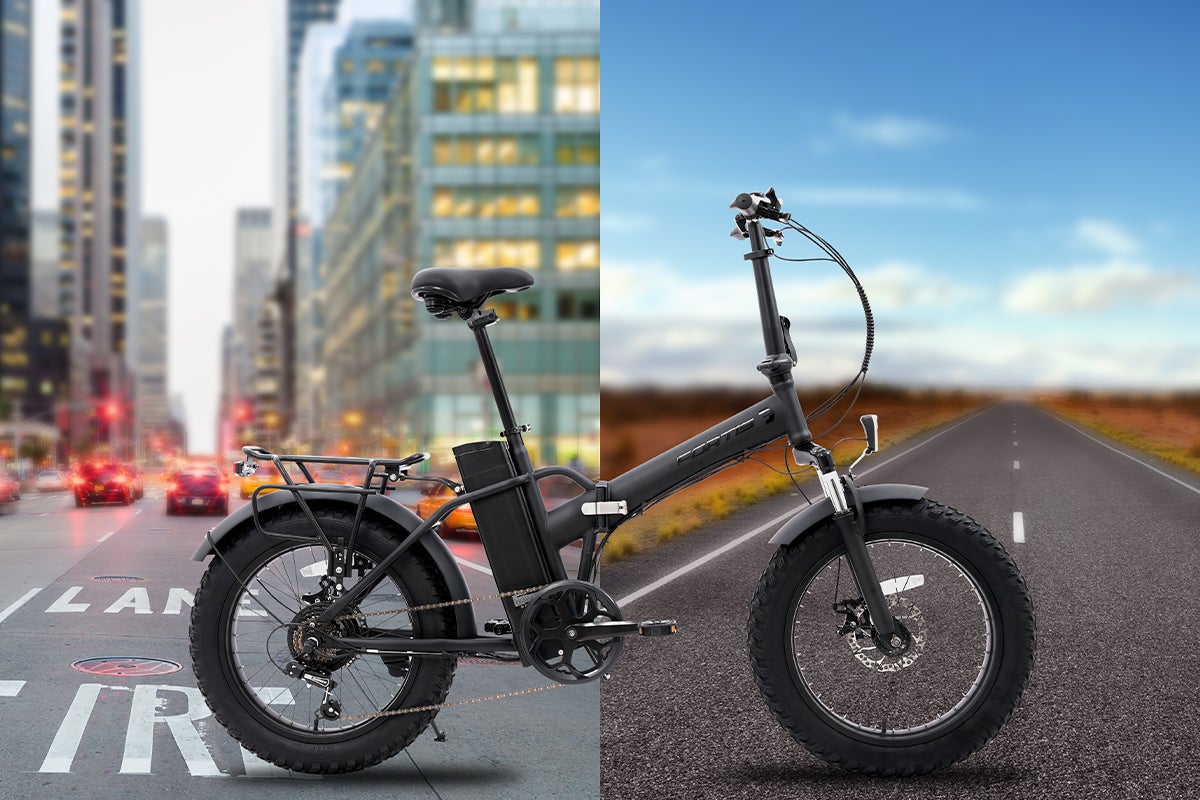 Fortis Shimano 7-Speed 20" Fat Tyre Foldable Electric Bike