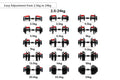 NEW Fortis Dumbbell 24kg Adjustable SmartBell Kogan Fitness Equipment