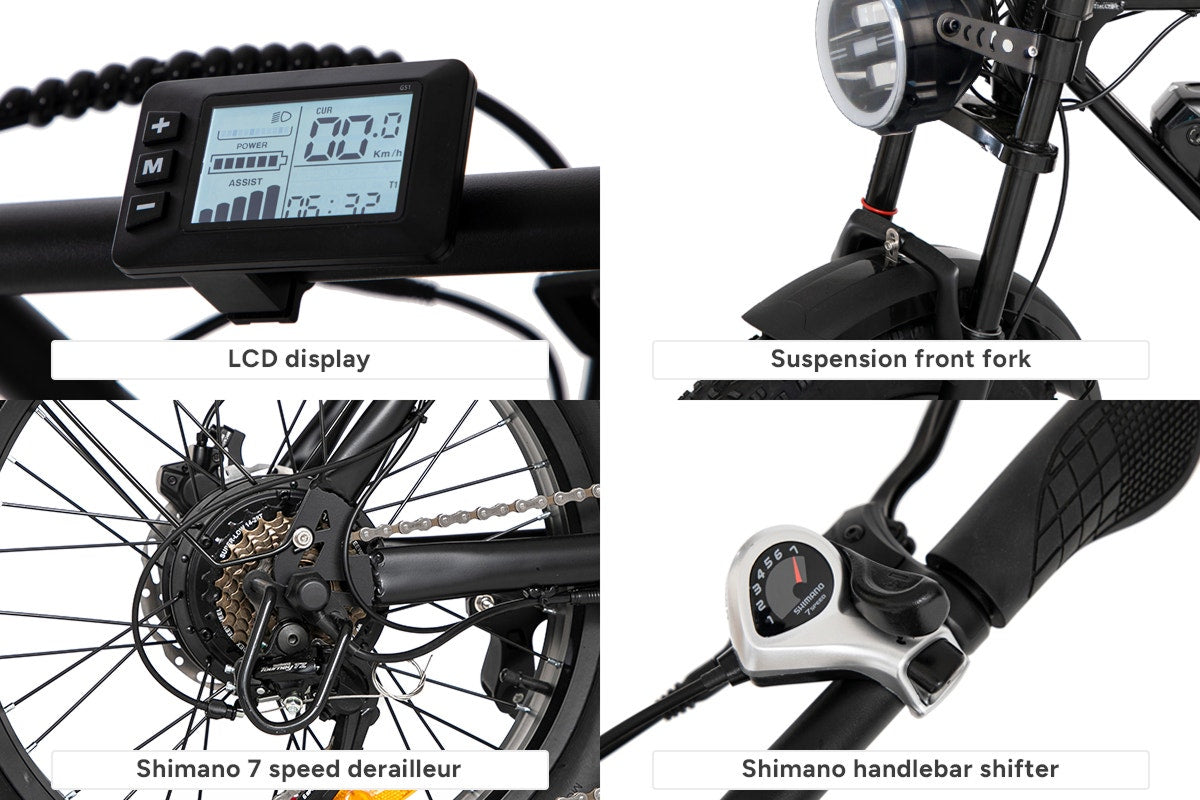 Fortis FatBro 48V 10.4Ah Fat Tyre Electric Bike