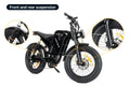 Fortis FatBro Plus 48V 13Ah Fat Tyre Electric Bike