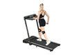 Fortis 420mm Foldable Walking and Jogging Manual Incline Treadmill - SuperSaverAU - view 2