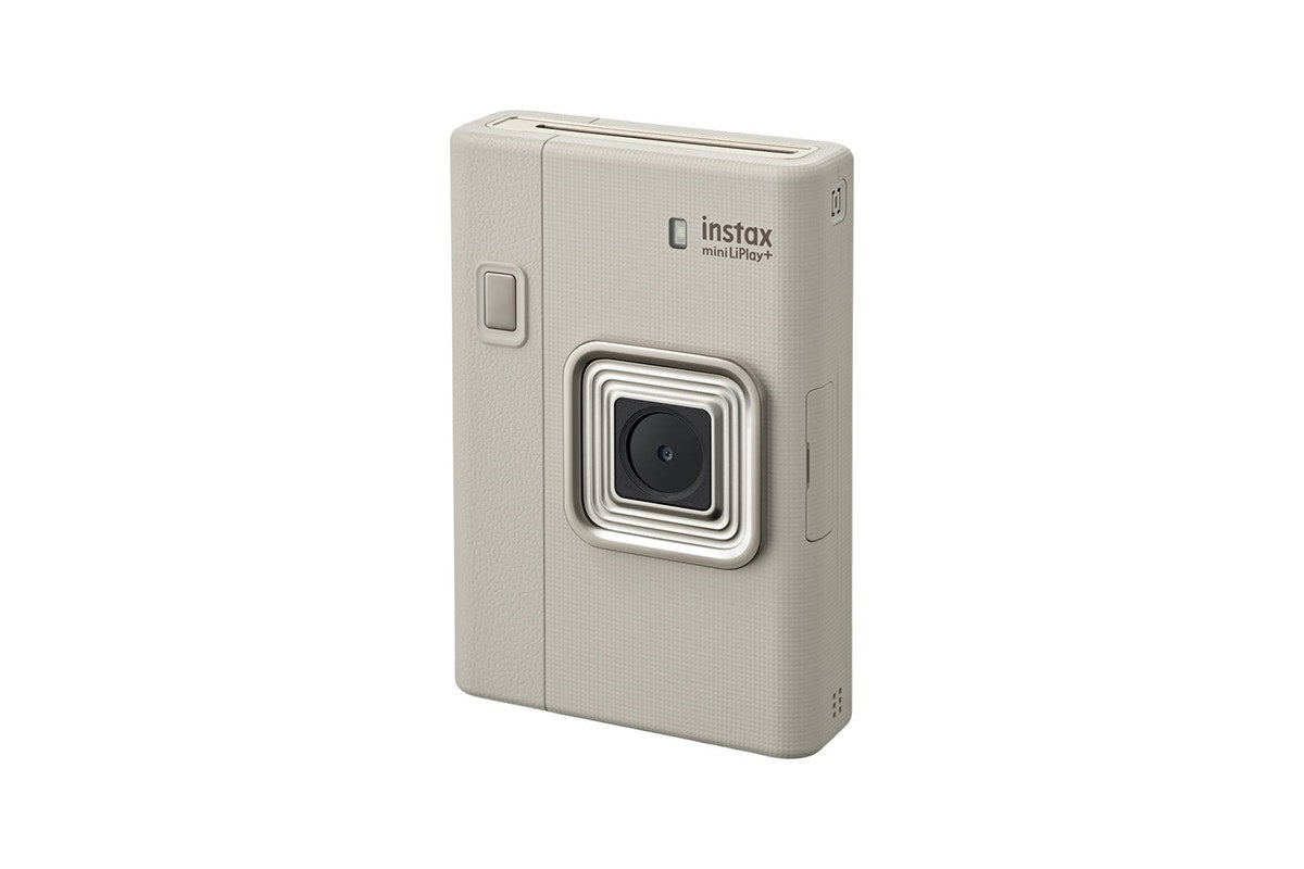 Fujifilm Instax Mini LiPlay Instant Camera Bundle (Sand Beige)