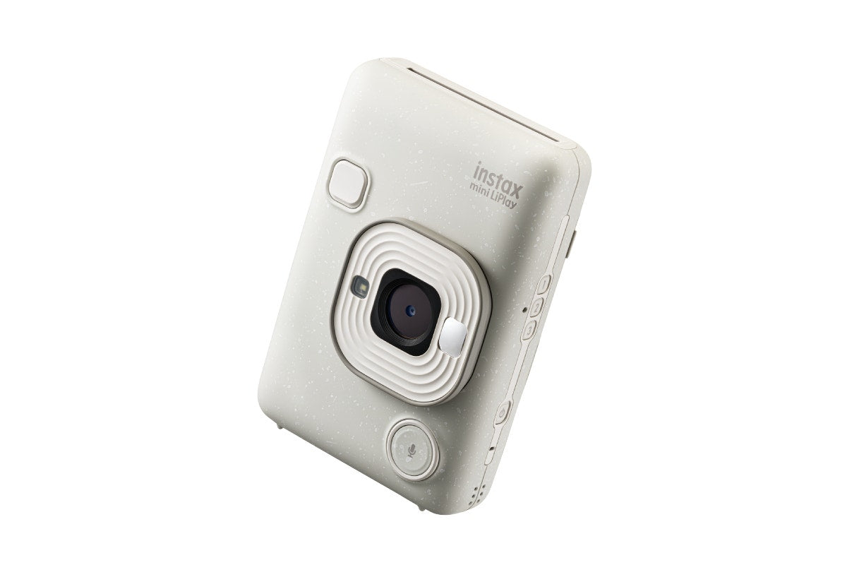 Fujifilm Instax Mini LiPlay 2-in-1 Hybrid Instant Camera and Smartphone Printer 2024 (Misty White)