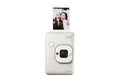 Fujifilm Instax Mini LiPlay 2-in-1 Hybrid Instant Camera and Smartphone Printer 2024 (Misty White)