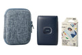 Fujifilm Instax Mini Link 2 Smartphone Printer Bundle (Space Blue)
