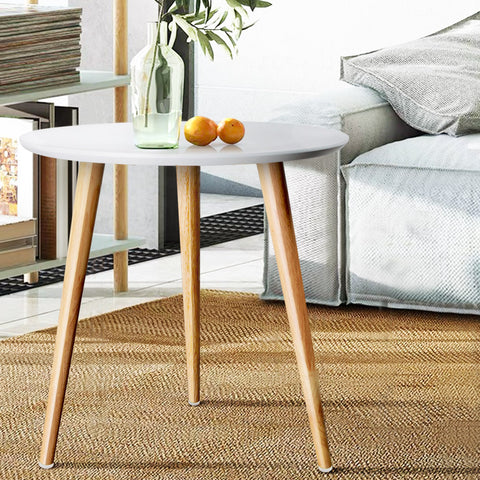 Artiss Coffee Table Round 50CM Callix - SuperSaverAU - view 1