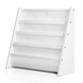 Keezi 4 Tiers Kids Bookshelf Magazine Shelf Children Bookcase Rack Organiser - SuperSaverAU - view 3