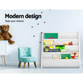 Keezi 4 Tiers Kids Bookshelf Magazine Shelf Children Bookcase Rack Organiser - SuperSaverAU - view 6