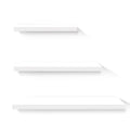 Artiss Floating Wall Shelf Set of 3 with 3.2cm Thick Honeycomb Board - White - SuperSaverAU - view 1