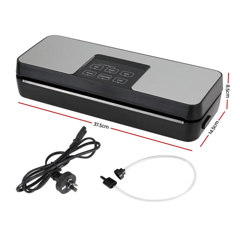Devanti Food Vacuum Sealer 110W, 80kpa Suction, 375x145x85mm, 5 Modes - SuperSaverAU - view 2