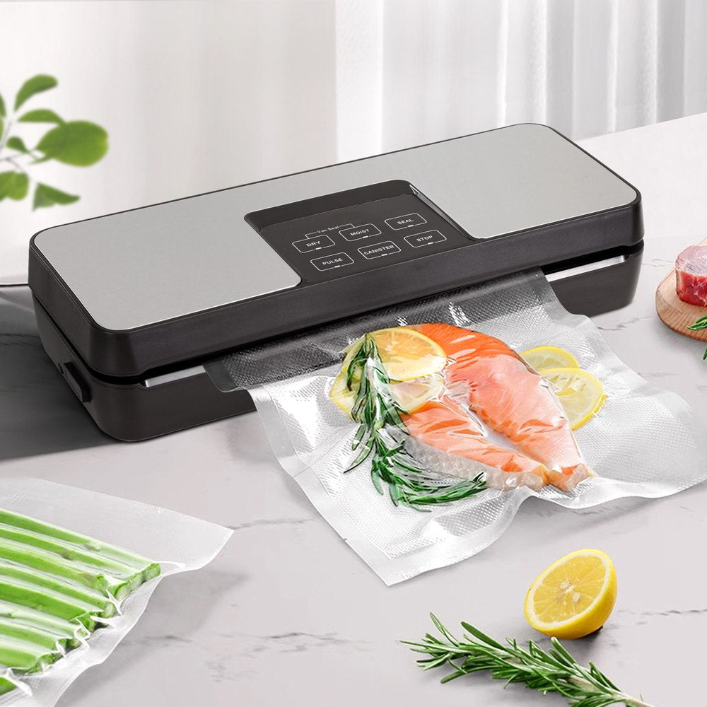 Devanti Food Vacuum Sealer 110W, 80kpa Suction, 375x145x85mm, 5 Modes - SuperSaverAU - view 3