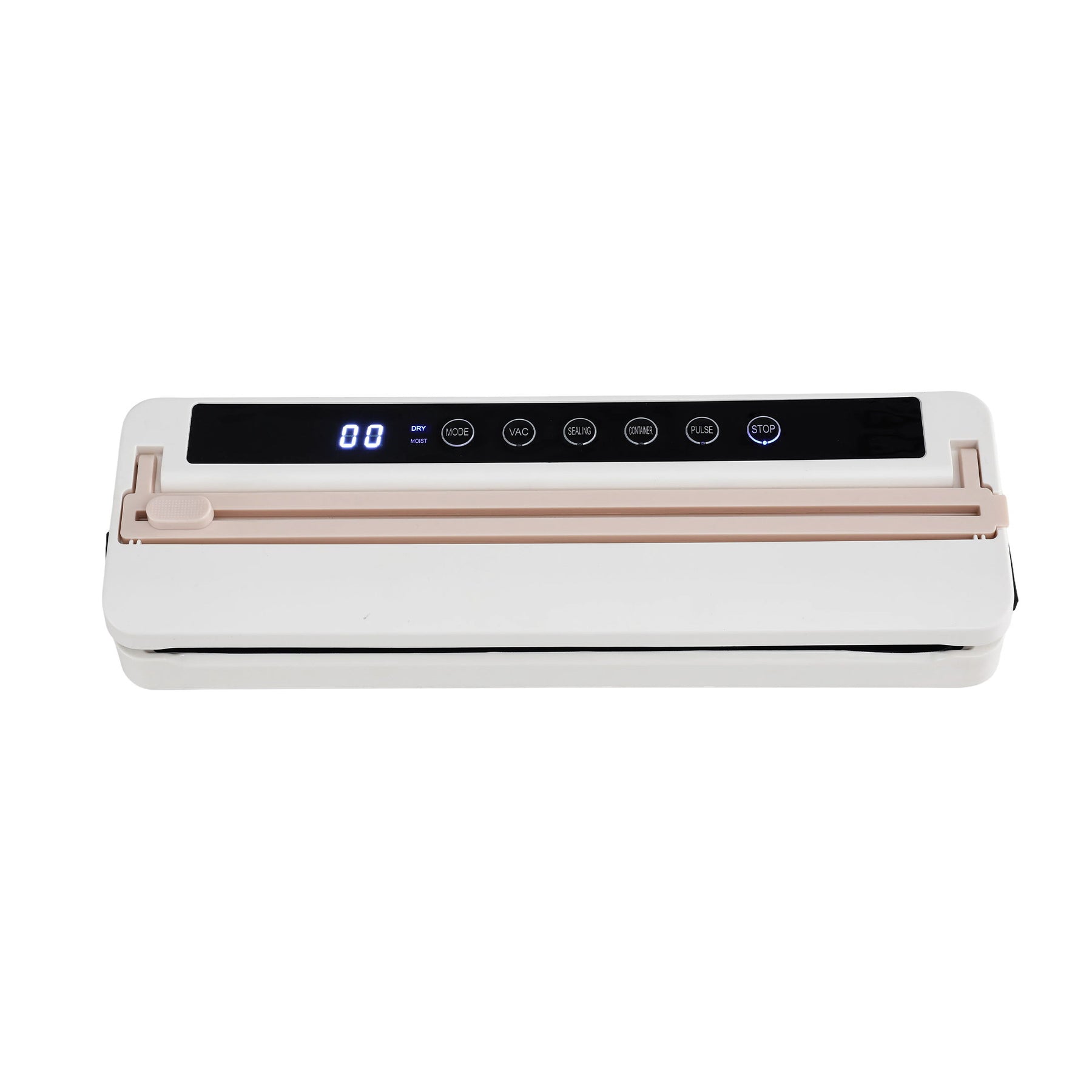 Devanti Food Vacuum Sealer – White 110W, 6 Modes with Slide Cutter