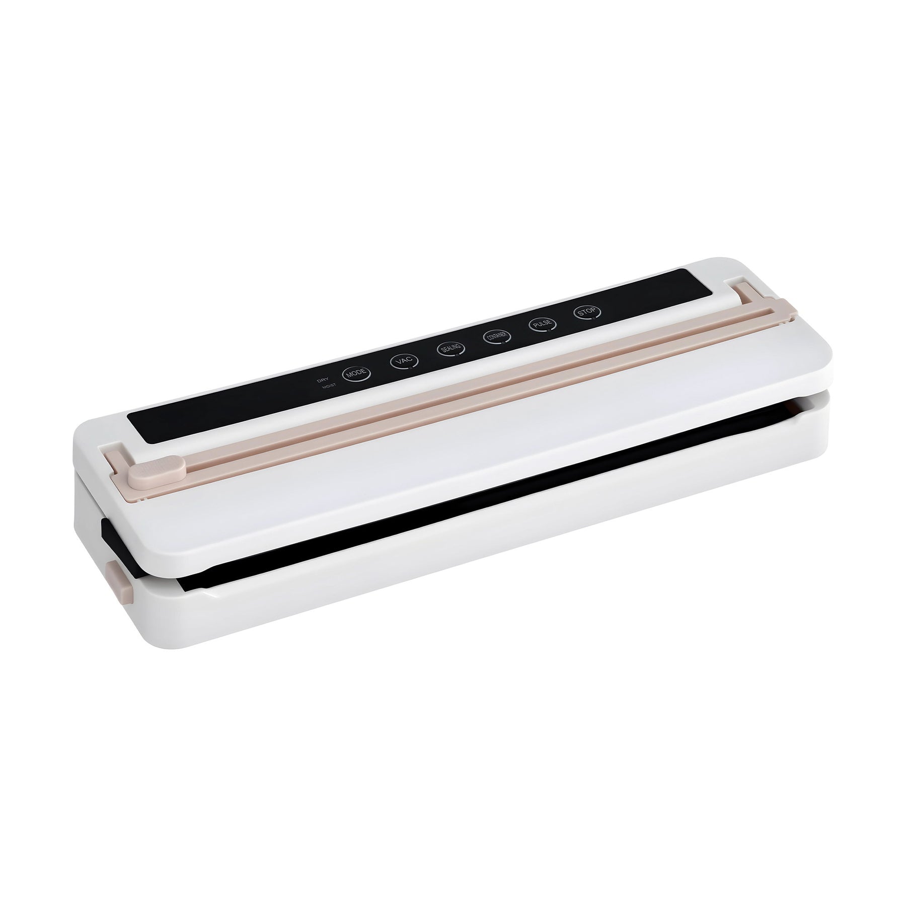 Devanti Food Vacuum Sealer – White 110W, 6 Modes with Slide Cutter