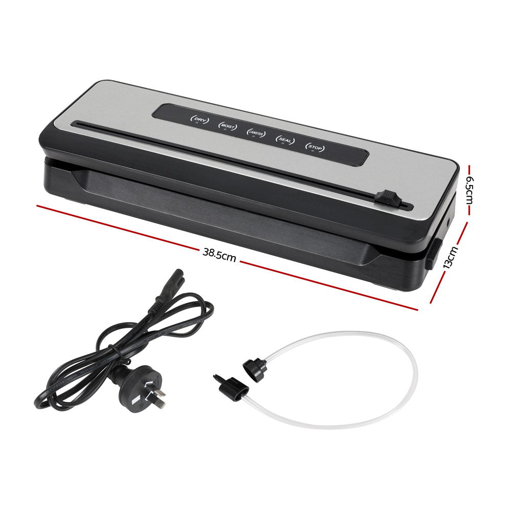 Devanti Food Vacuum Sealer 110W, 60kpa Suction, 32cm Seal Length, 10 Bags - SuperSaverAU - view 2