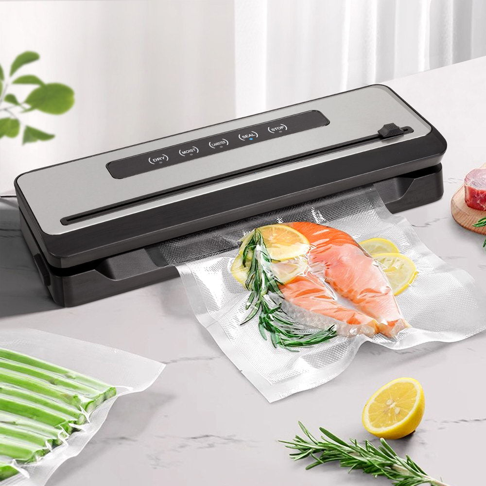Devanti Food Vacuum Sealer 110W, 60kpa Suction, 32cm Seal Length, 10 Bags - SuperSaverAU - view 4