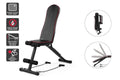 Fortis Adjustable FID Sit Up & Weight Bench | SuperSaverAU