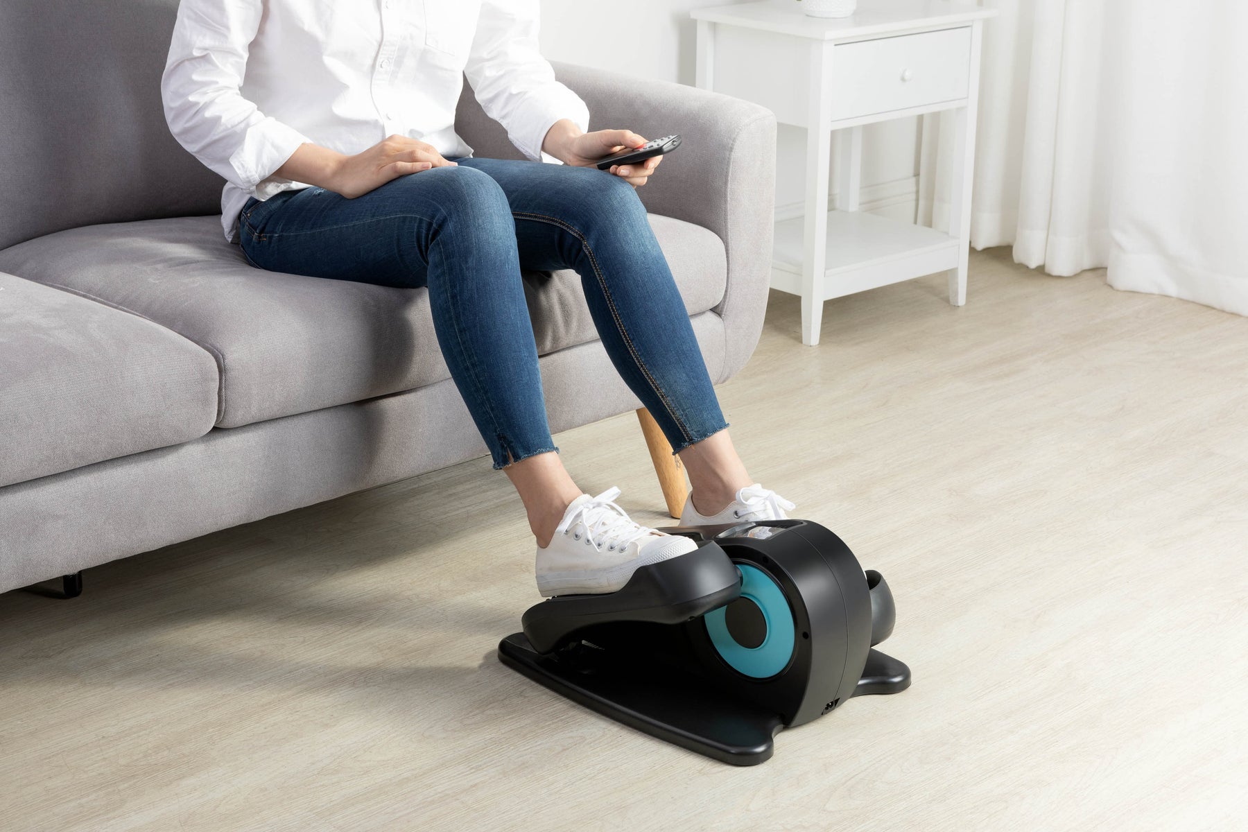 Fortis Electric Automatic Elliptical Mini Bike Stepper | SuperSaverAU