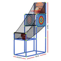 Basketball Arcade Game Electronic Scorer 3 Games Adjustable Kids Blue - SuperSaverAU - view 2