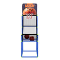 Basketball Arcade Game Electronic Scorer 3 Games Adjustable Kids Blue - SuperSaverAU - view 3