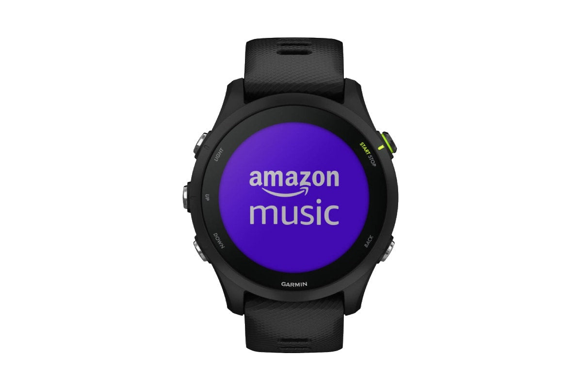 Garmin Forerunner 255 Music Smart Sports Watch (Black, 46mm)