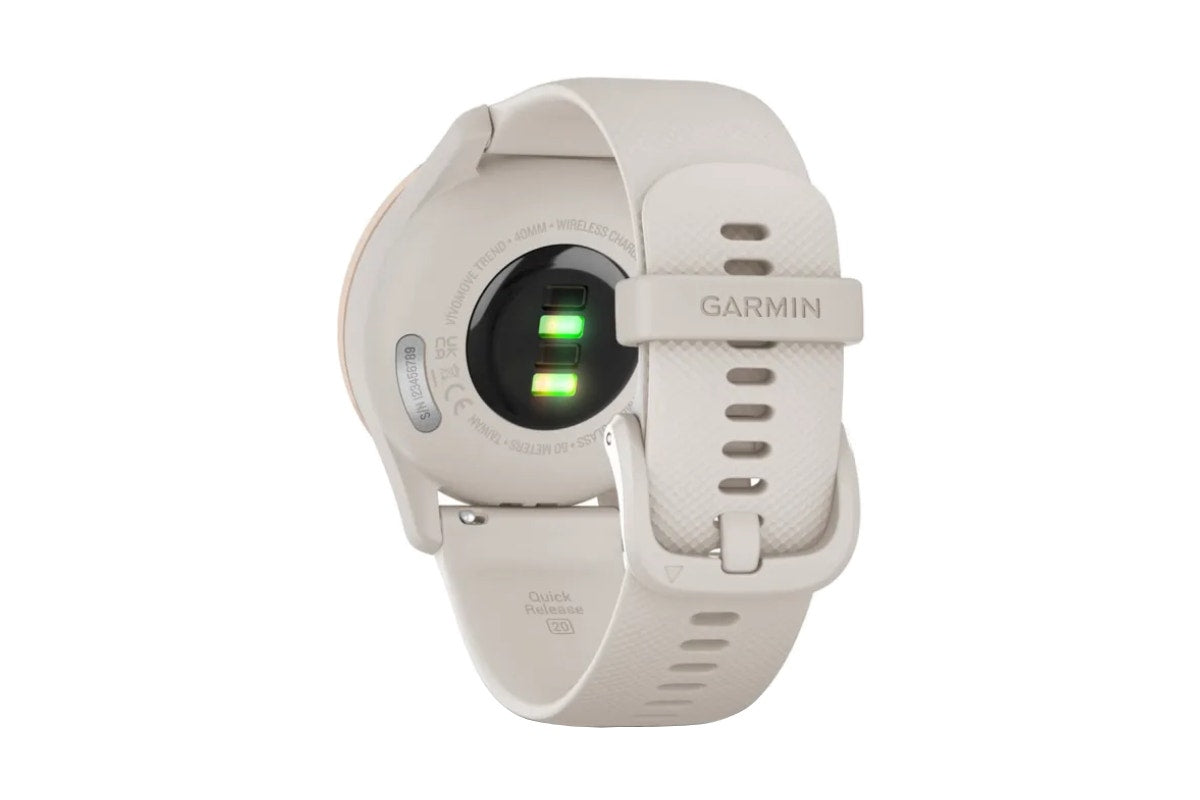 Garmin Vivomove Trend Smart Sports Watch (White Cream)