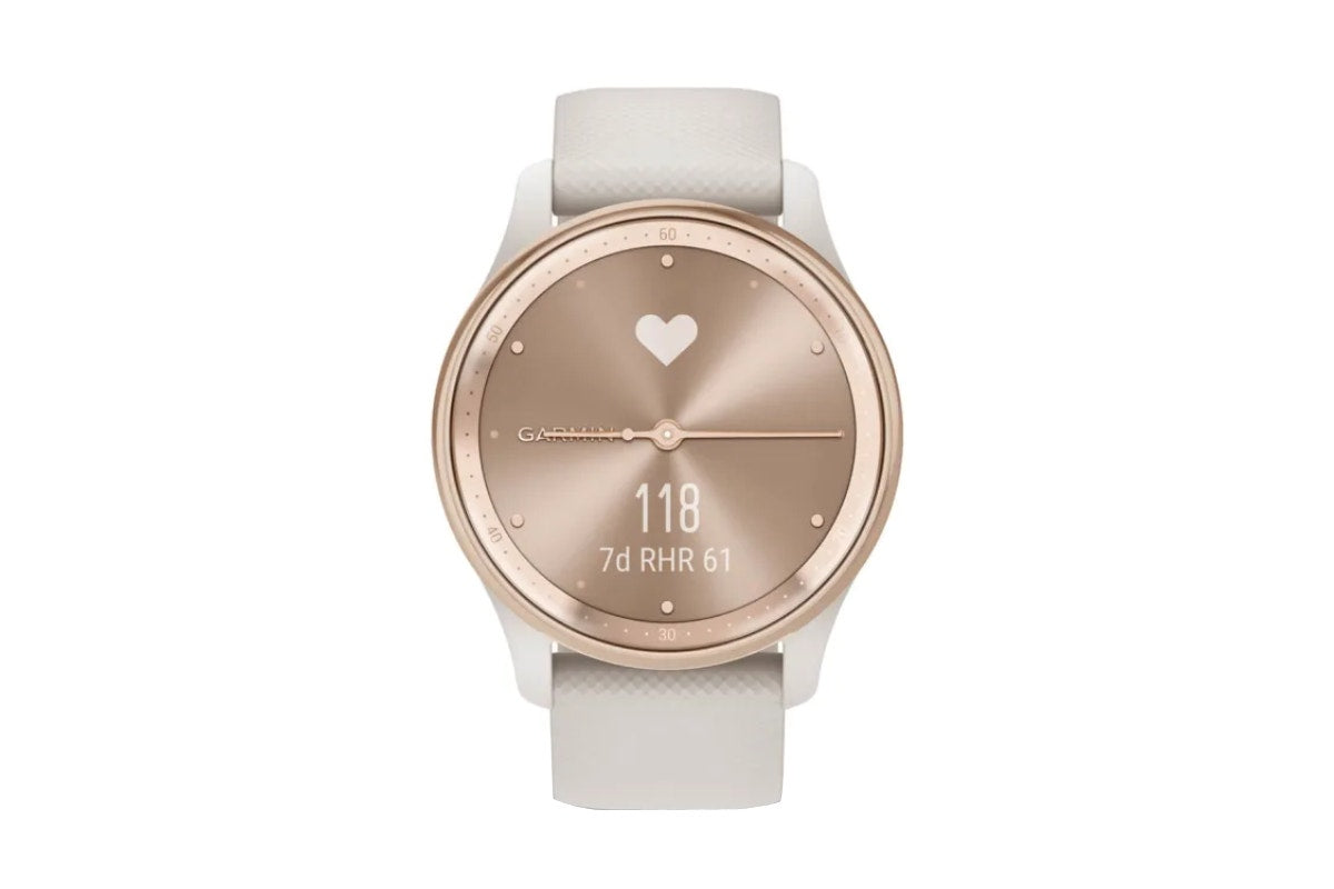 Garmin Vivomove Trend Smart Sports Watch (White Cream)