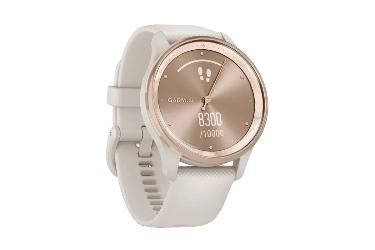 Garmin Vivomove Trend Smart Sports Watch (White Cream)