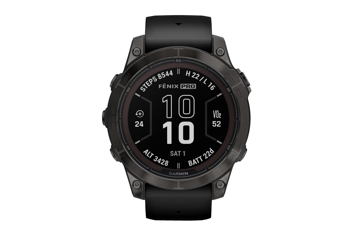 Garmin Fenix 7 Pro Sapphire Solar Smart Sports Watch (Carbon Grey, 47mm) - SuperSaverAU - view 1