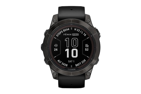 Garmin Fenix 7 Pro Sapphire Solar Smart Sports Watch (Carbon Grey, 47mm) - SuperSaverAU - view 1